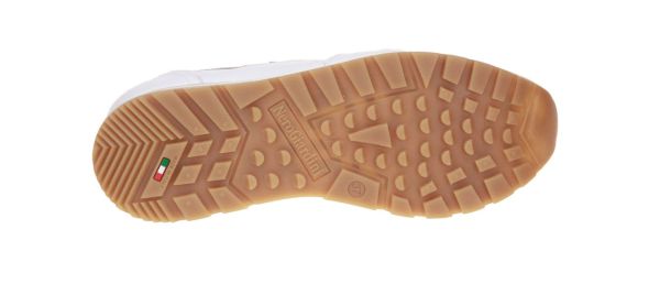 Nero Giardini Wit-Gouden Sneaker  (E306361D-707) - Schoenen Caramel (Sint-Job-in-’t-Goor)