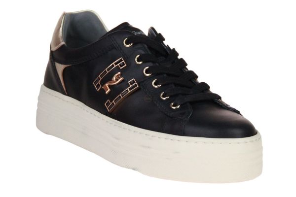 Nero Giardini Zwarte Sneaker  (I411612D-100) - Schoenen Caramel (Sint-Job-in-’t-Goor)