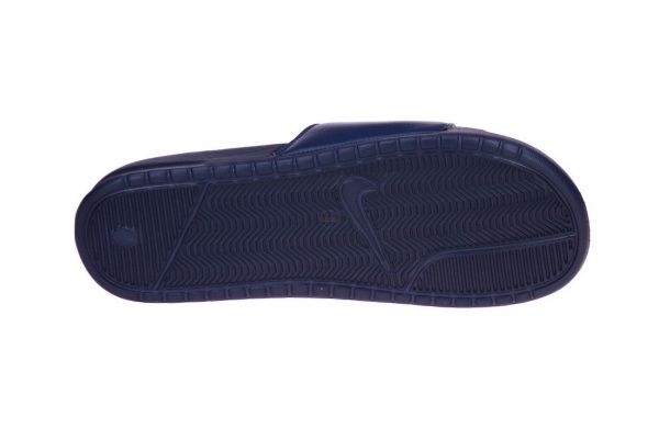 Nike Benassi JDI Blauwe Slipper  (343880) - Schoenen Caramel (Sint-Job-in-’t-Goor)