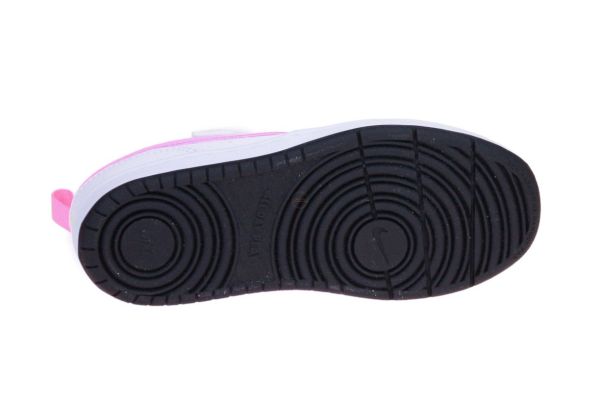 Nike Court Borough Low 2 Wit-Roze Sneaker  (BQ5451) - Schoenen Caramel (Sint-Job-in-’t-Goor)