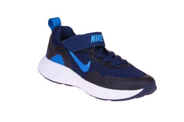 Nike Wearallday PS Blauwe Sneaker  (CJ3817-403) - Schoenen Caramel (Sint-Job-in-’t-Goor)