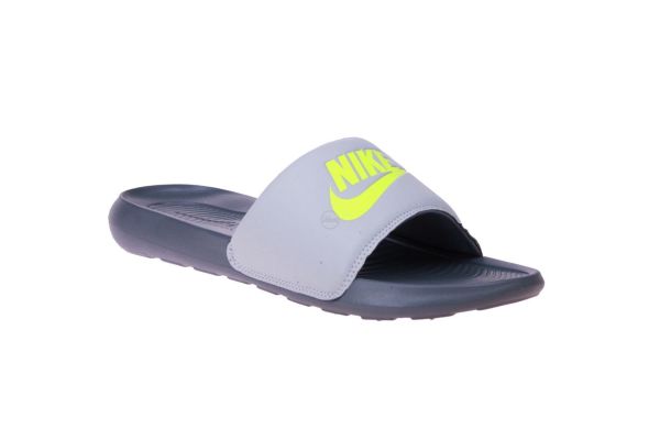 Nike Victori One Grijze Slipper  (CN9675-011) - Schoenen Caramel (Sint-Job-in-’t-Goor)