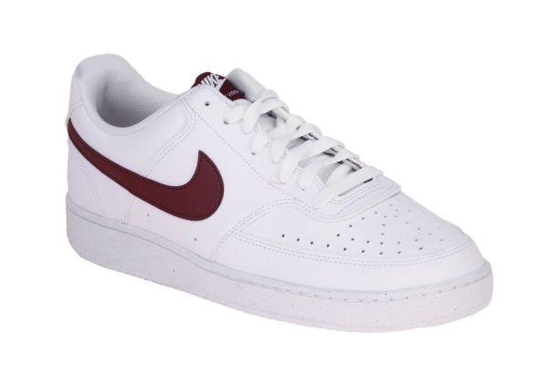 Nike Court Vision Low White-Burgundy Crush  (DH2987-113) - Schoenen Caramel (Sint-Job-in-’t-Goor)