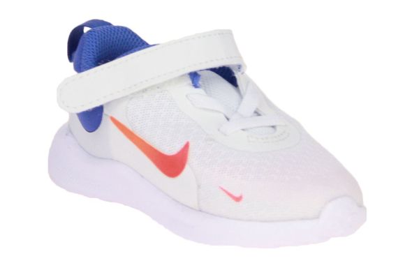 Nike Revolution 7 TDV White/Team Orange  (FB7691-102) - Schoenen Caramel (Sint-Job-in-’t-Goor)