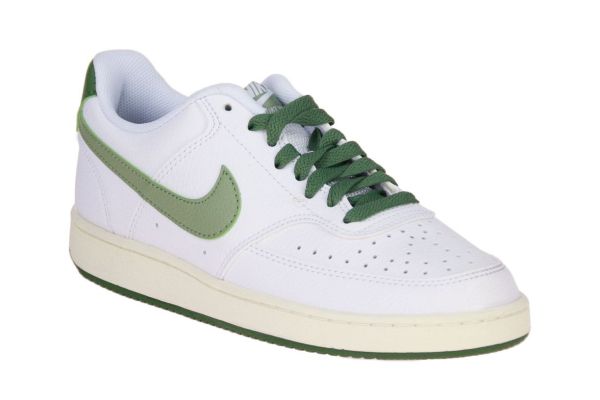 Nike Court Vision Low White/Oil Green  (FJ5480-100) - Schoenen Caramel (Sint-Job-in-’t-Goor)