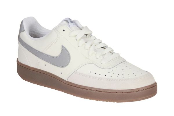 Nike Court Vision Low Sail/Light Smoke Grey  (HV2530-100) - Schoenen Caramel (Sint-Job-in-’t-Goor)