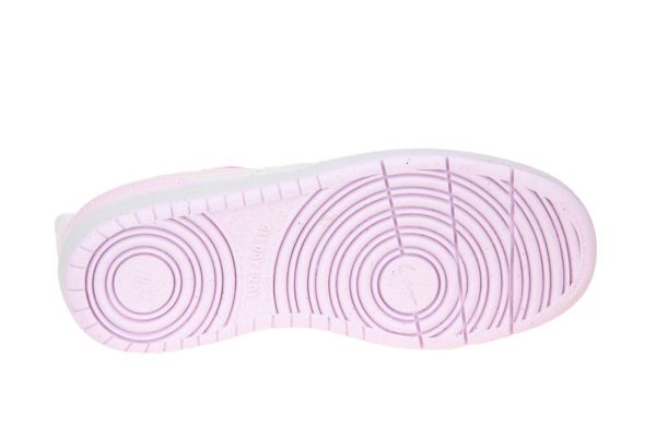 Nike Court Borough Low Recraft PS White/Pink Foam  (DV5456-105) - Schoenen Caramel (Sint-Job-in-’t-Goor)