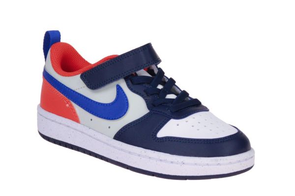 Nike Court Borough Low Recraft PS Midnight Navy/ Hyper Royal  (DV5457-401) - Schoenen Caramel (Sint-Job-in-’t-Goor)