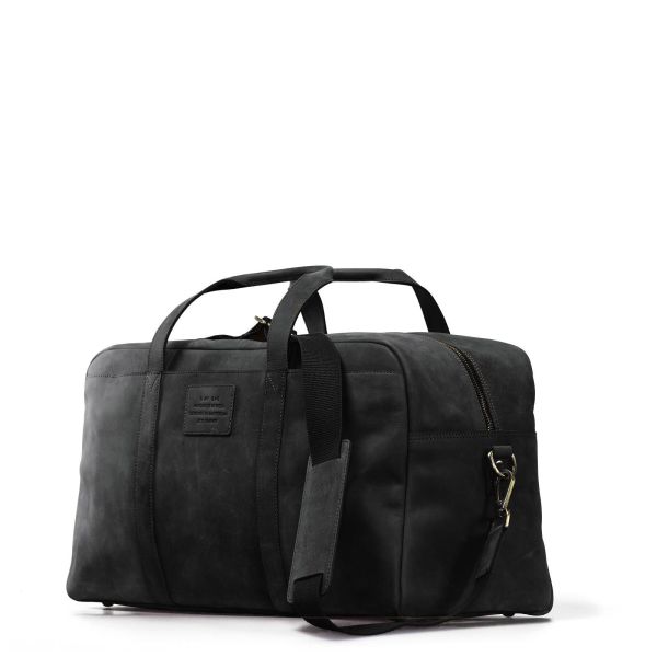 O My Bag Otis Weekender Black Hunter Leather  (OMB-E060C) - Schoenen Caramel (Sint-Job-in-’t-Goor)