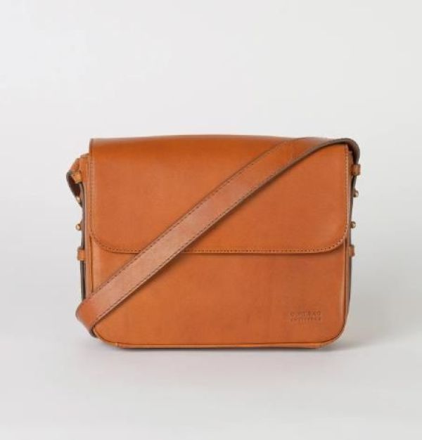 O My Bag Gina Cognac Classic Leather  (OMB-E136BV) - Schoenen Caramel (Sint-Job-in-’t-Goor)