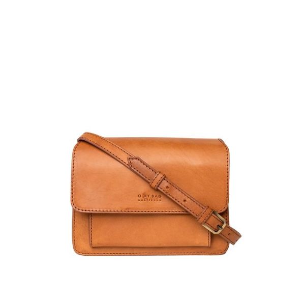 O My Bag Harper Mini Cognac Classic Leather  (OMB-E155BV) - Schoenen Caramel (Sint-Job-in-’t-Goor)