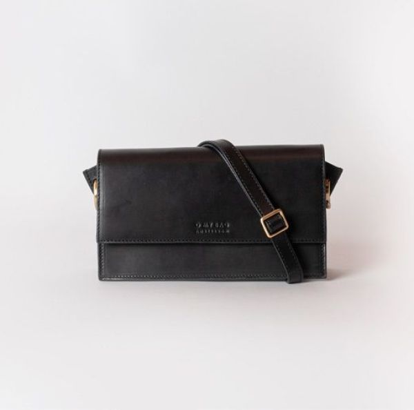 O My Bag Stella Bag Black Classic Leather  (OMB-E165CV) - Schoenen Caramel (Sint-Job-in-’t-Goor)