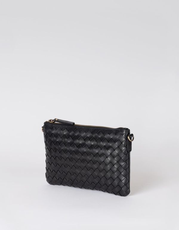 O My Bag Lexi Black Woven Classic Leather  (OMB-E167CVW) - Schoenen Caramel (Sint-Job-in-’t-Goor)