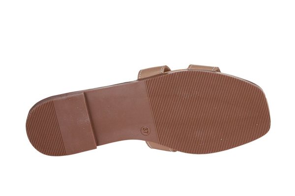 Oh My Sandals Slipper Taupe  (5566-TAUPE) - Schoenen Caramel (Sint-Job-in-’t-Goor)