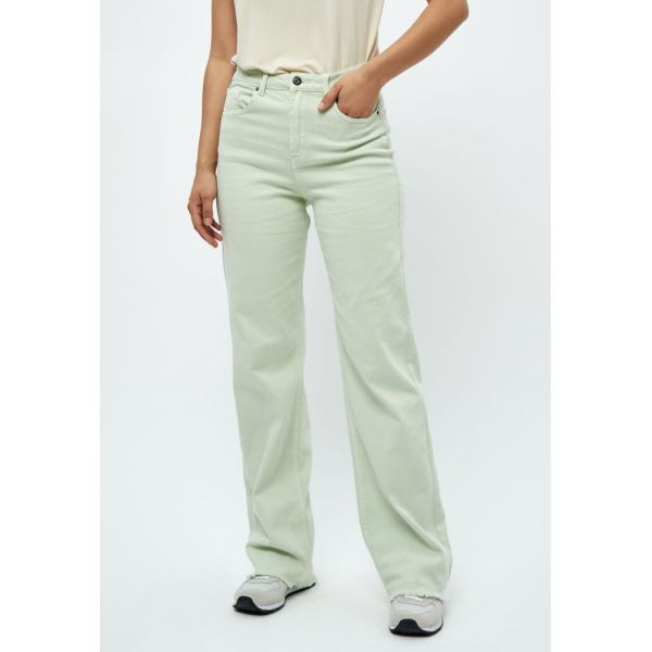 Peppercorn Fran Garment Dyed Full Length Pant Jeans Green Mint  (PC6812-3254) - Schoenen Caramel (Sint-Job-in-’t-Goor)