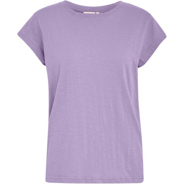 Peppercorn Trishia GOTS T-Shirt Lavendula Purple  (PC7775-7222) - Schoenen Caramel (Sint-Job-in-’t-Goor)
