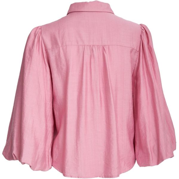 Peppercorn Gatty 3/4 Sleeve Shirt Peony Pink  (PC8282-4403) - Schoenen Caramel (Sint-Job-in-’t-Goor)