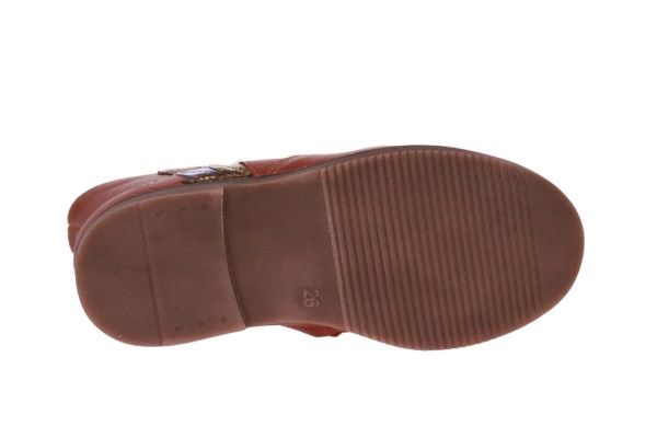 Pom d'Api City Colibri Camel Enkellaars  (CITY-COLIBRI dark camel) - Schoenen Caramel (Sint-Job-in-’t-Goor)