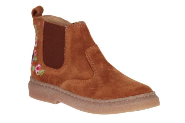 Pom d'Api Trix Jod Brod Back Cognac Enkellaars  (TRIX JOD brod caramel) - Schoenen Caramel (Sint-Job-in-’t-Goor)