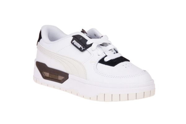 Puma Cali Dream Witte Sneaker  (384522-03) - Schoenen Caramel (Sint-Job-in-’t-Goor)