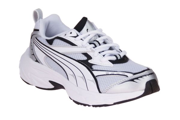 Puma Morphic Base JR Feather Gray-Black  (394377-02) - Schoenen Caramel (Sint-Job-in-’t-Goor)