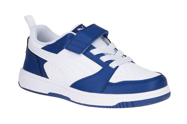 Puma Rebound V6 Lo AC+PS Clyde Royal-White  (397419-21) - Schoenen Caramel (Sint-Job-in-’t-Goor)