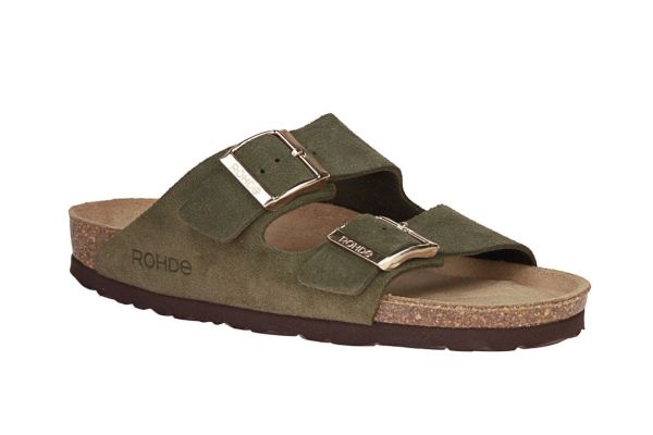 Rohde Kaki Slipper  (5590-63) - Schoenen Caramel (Sint-Job-in-’t-Goor)