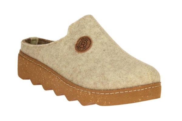 Rohde Beige Pantoffel Uitneembaar Voetbed  (6120-13) - Schoenen Caramel (Sint-Job-in-’t-Goor)