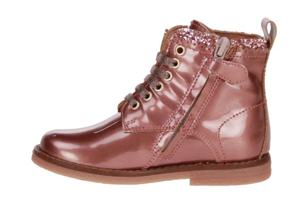 Romagnoli Roze Veterboot  (5139-F116) - Schoenen Caramel (Sint-Job-in-’t-Goor)