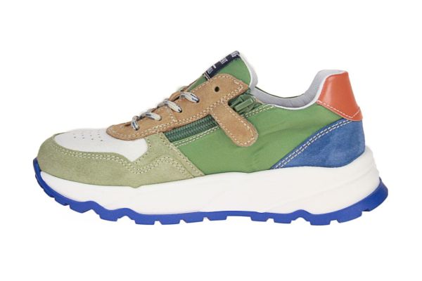 Romagnoli Groene Sneaker  (6533R-084) - Schoenen Caramel (Sint-Job-in-’t-Goor)