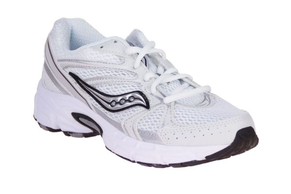 Saucony Ride Millennium White/Silver  (S70812-5) - Schoenen Caramel (Sint-Job-in-’t-Goor)