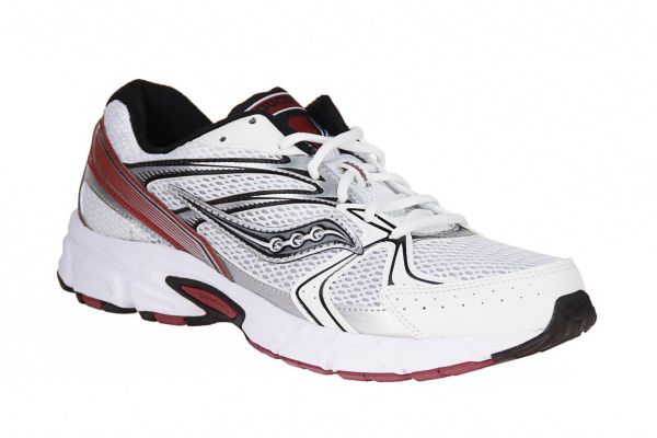 Saucony Ride Millennium White/Red  (S70812-17) - Schoenen Caramel (Sint-Job-in-’t-Goor)