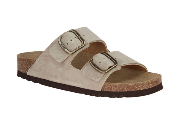 Scholl Josephine Slipper Dark Beige  (F32165 BEIGE SUCRO) - Schoenen Caramel (Sint-Job-in-’t-Goor)