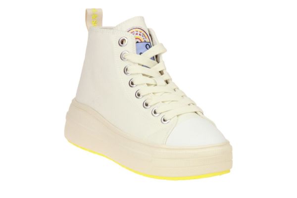 Scotch & Soda Iris Offwhite Sneaker  (IRIS-1A/V00) - Schoenen Caramel (Sint-Job-in-’t-Goor)