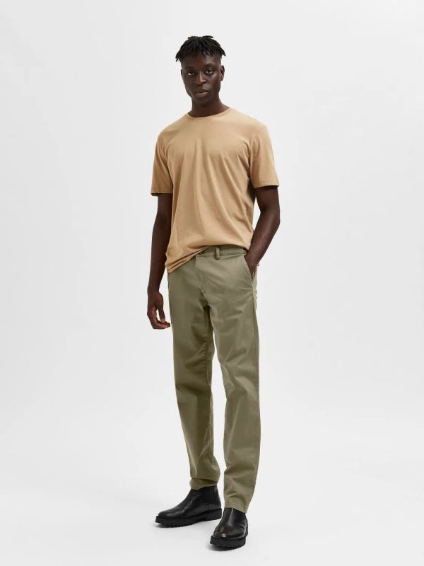 Selected Homme 175-Slim New Miles Flex Pant Ermine 