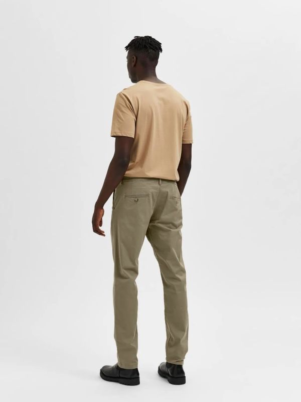 Selected Homme 175-Slim New Miles Flex Pant Ermine 