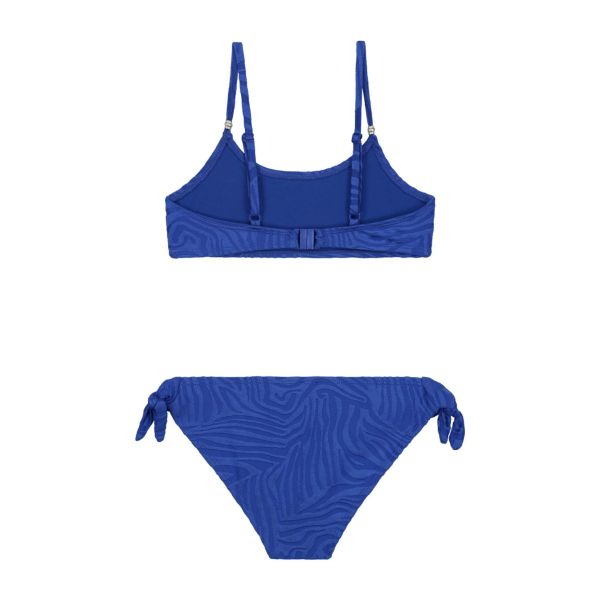 Shiwi Girls Liv Bikini Set Bermuda Tiger Deep Ocean Blue  (6423014404-659) - Schoenen Caramel (Sint-Job-in-’t-Goor)