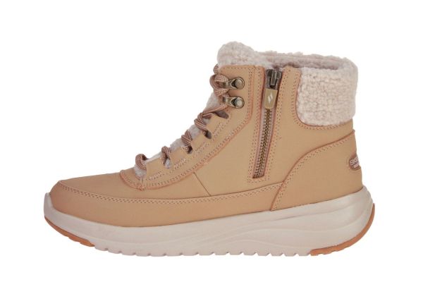 Skechers Go Walk Boots Chestnut Waterproof  (1447456-CSNT) - Schoenen Caramel (Sint-Job-in-’t-Goor)