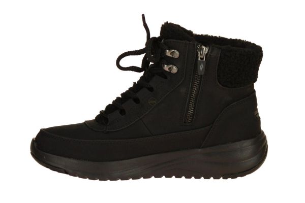 Skechers Go Walk Boots Black Waterproof  (1447456-BBK) - Schoenen Caramel (Sint-Job-in-’t-Goor)