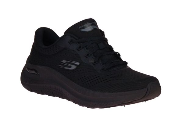 Skechers Arch Fit 2.0 Big League Vegan Black  (150051-BBK) - Schoenen Caramel (Sint-Job-in-’t-Goor)