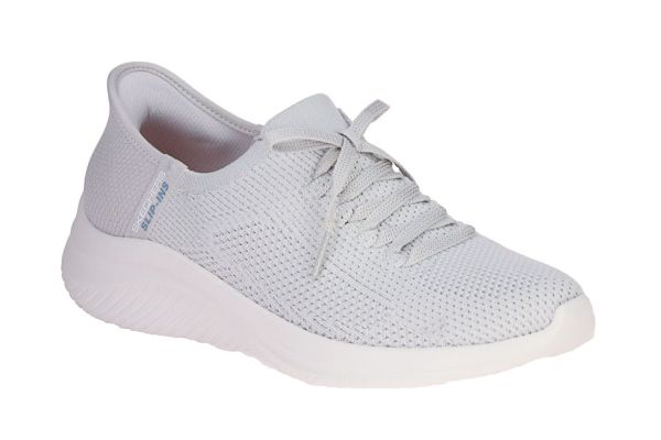 Skechers Slip-Ins Ultra Flex 3. Elevated Motion Light Gray  (150457-LTGY) - Schoenen Caramel (Sint-Job-in-’t-Goor)