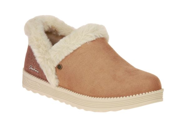 Skechers Arch Fit Dream Winter Warmth Camel  (167660-CSNT) - Schoenen Caramel (Sint-Job-in-’t-Goor)