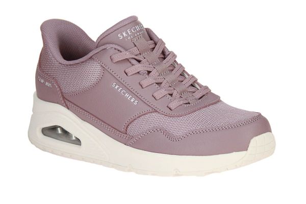 Skechers Slip-Ins Uno Banksia Mauve  (177117-MVE) - Schoenen Caramel (Sint-Job-in-’t-Goor)