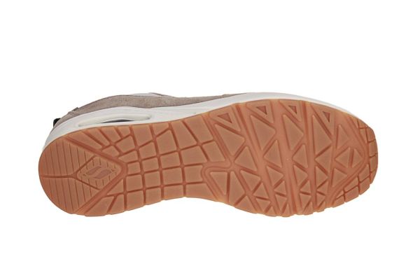 Skechers Uno Stacre 2.0 Sand  (183011-SAND) - Schoenen Caramel (Sint-Job-in-’t-Goor)