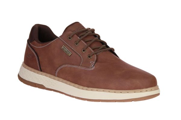 Skechers Relaxed Fit Garlan-Pryor Bruin  (205234-BRN) - Schoenen Caramel (Sint-Job-in-’t-Goor)