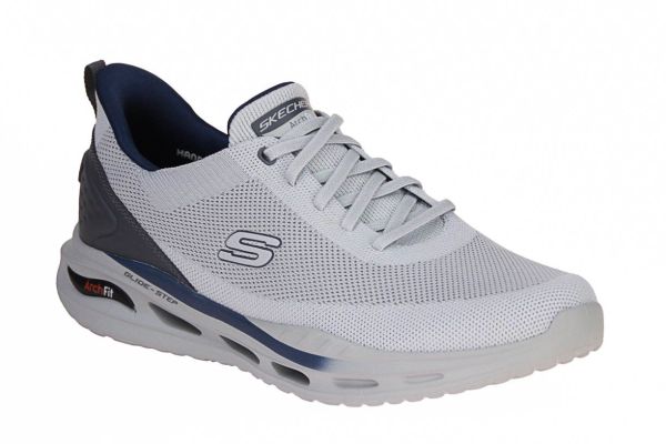 Skechers Slip-Ins Arch Fit Orvan-Kincade Light Gray  (210994-LTGY) - Schoenen Caramel (Sint-Job-in-’t-Goor)