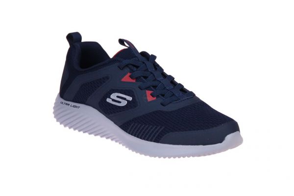 Skechers Bounder Blauwe Sneaker  (232279-NVY) - Schoenen Caramel (Sint-Job-in-’t-Goor)