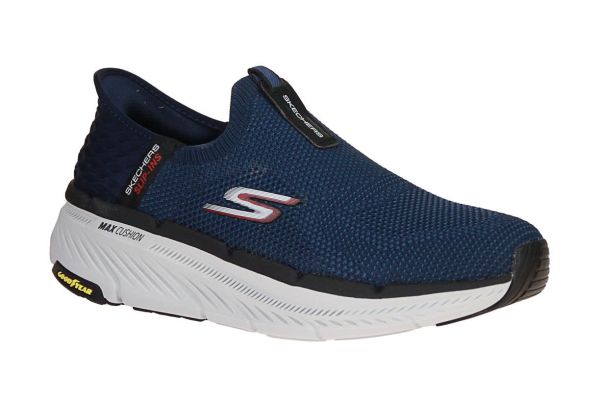 Skechers Slip-Ins Max Cushioning Premier 2.0 Blauwe Sneaker  (220839-NVY) - Schoenen Caramel (Sint-Job-in-’t-Goor)