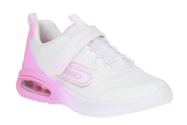 Skechers Microspec Max Advance Fly 3.0 Wit-Roze  (303595L-WHPK) - Schoenen Caramel (Sint-Job-in-’t-Goor)