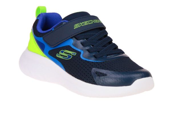 Skechers Bounder 2.0 Blauwe Sneaker  (403902L-NVLM) - Schoenen Caramel (Sint-Job-in-’t-Goor)